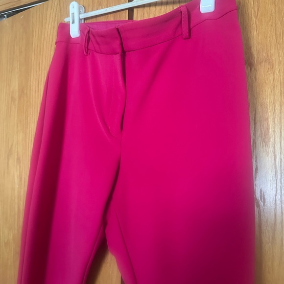 Express Extreme skinny high rise dress pants pink - Picture 2 of 13